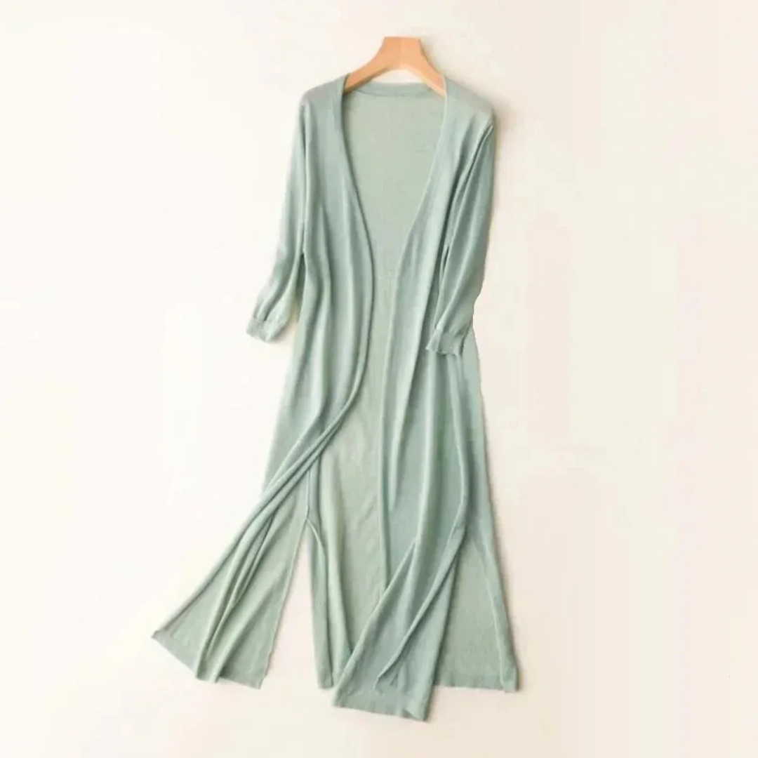 Cardigan à Col V pour Femme