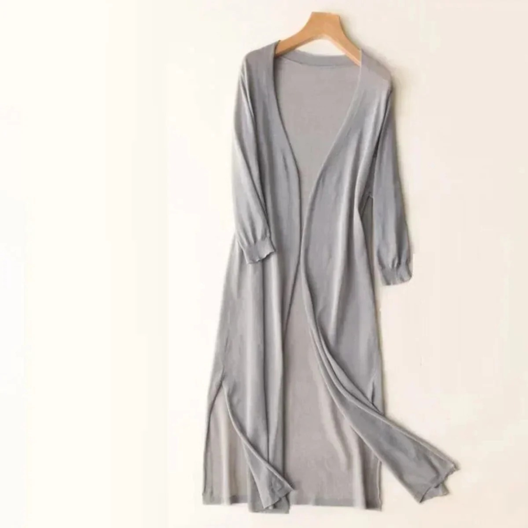 Cardigan à Col V pour Femme