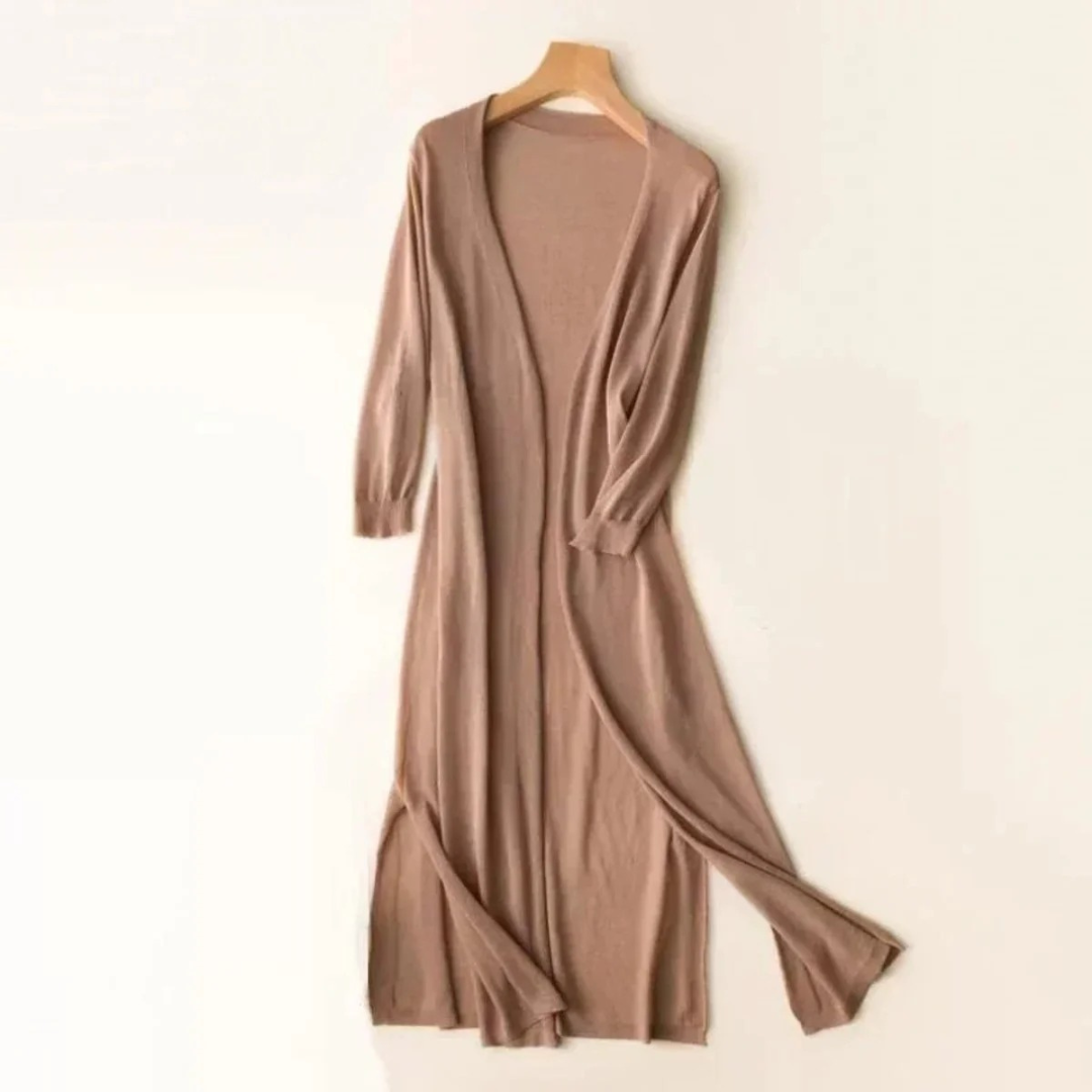 Cardigan à Col V pour Femme