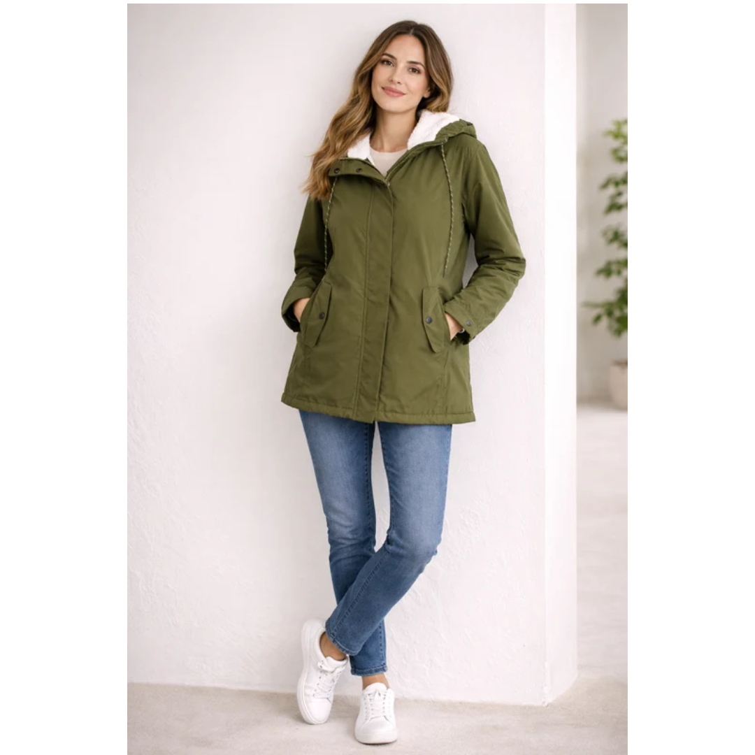 Veste d’Hiver à Capuche Long pour Femme