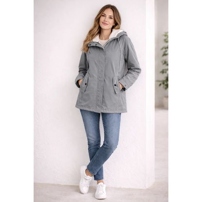 Veste d’Hiver à Capuche Long pour Femme