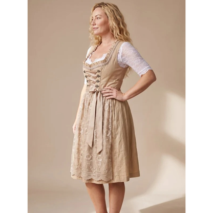 Dirndl en Dentelle à Nœud — Détails en dentelle pour Femme