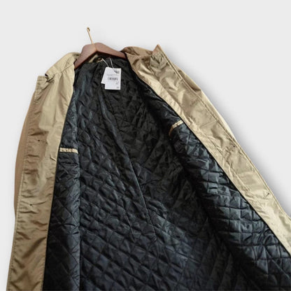 Manteau Court Coupe-Vent à Col Cran pour Homme
