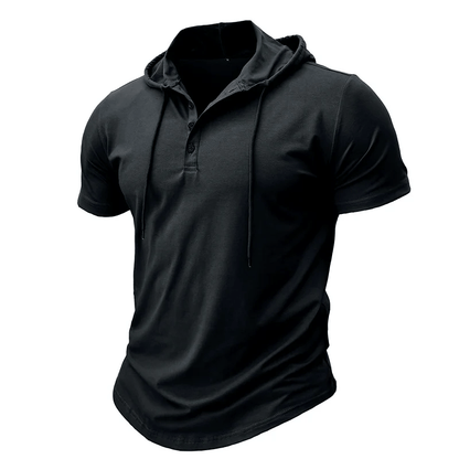 Polo à Capuche en Coton pour Homme