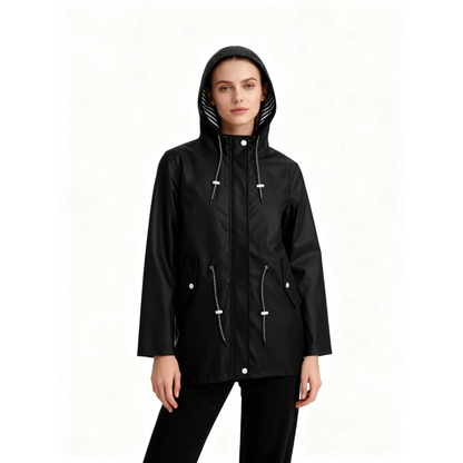 Imperméable à Capuche pour Femme