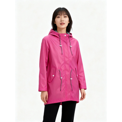 Imperméable à Capuche pour Femme