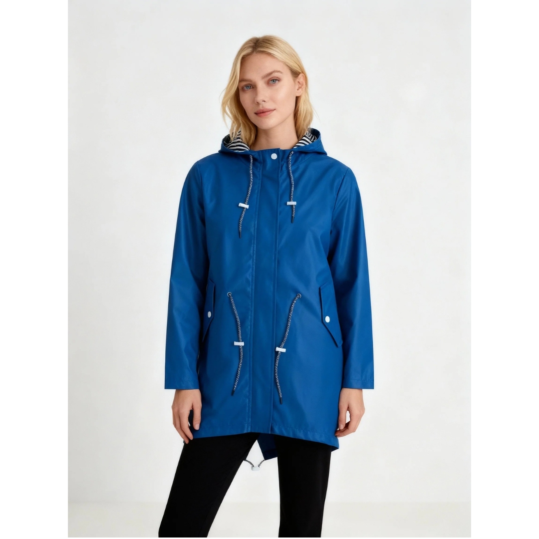 Imperméable à Capuche pour Femme