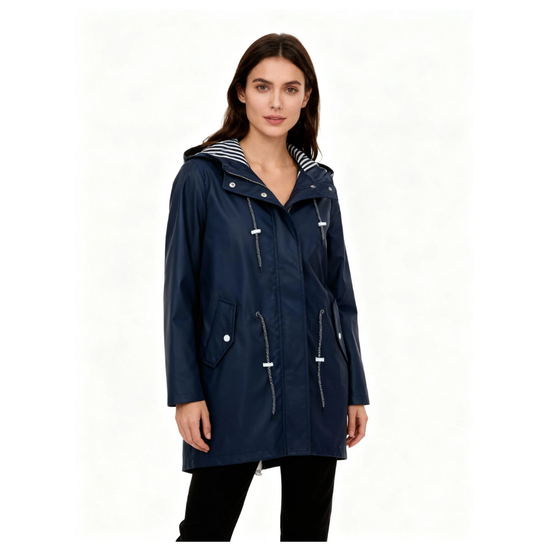 Imperméable à Capuche pour Femme