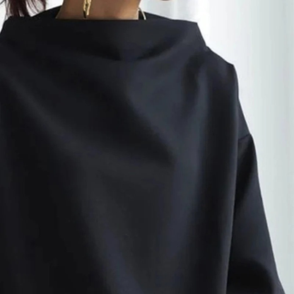Pull en Maille à Col Roulé pour Femme