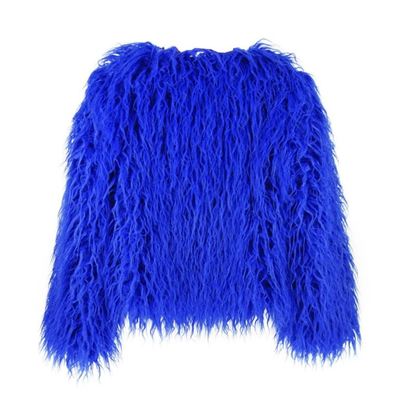 Veste d’Hiver en Fausse Fourrure pour Femme
