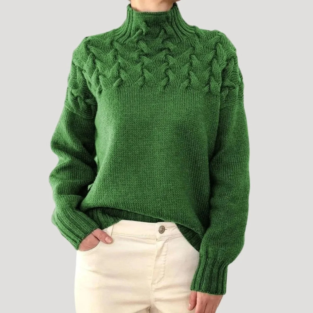 Pull à Col Roulé pour Femme