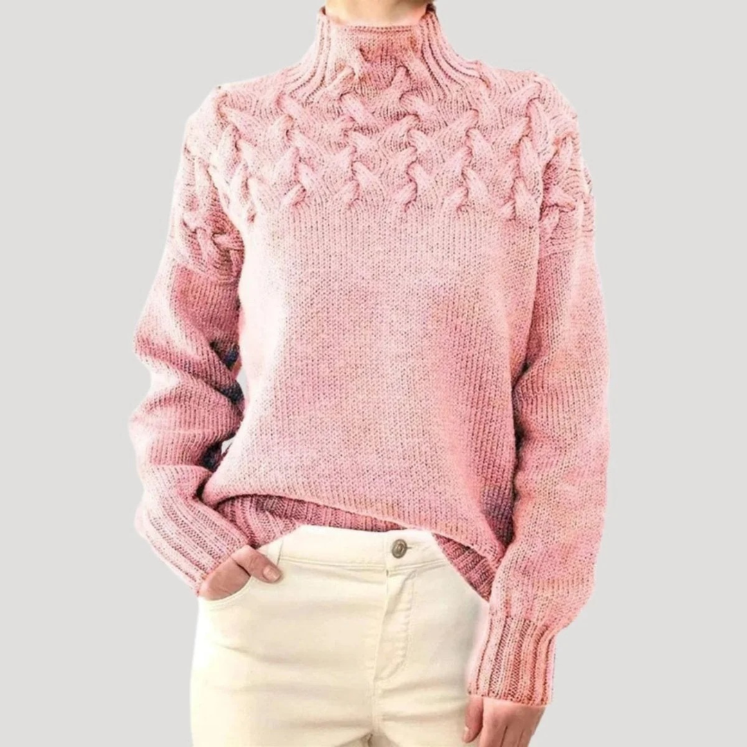 Pull à Col Roulé pour Femme
