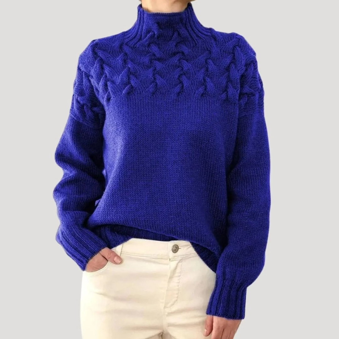 Pull à Col Roulé pour Femme