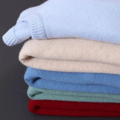 Pull à Col Rond en Maille Dense pour Homme