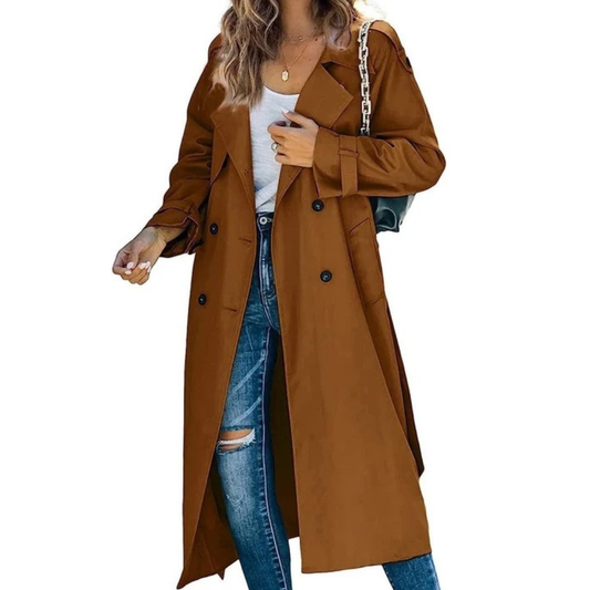 Trench-Coat Coupe Oversize pour Femme
