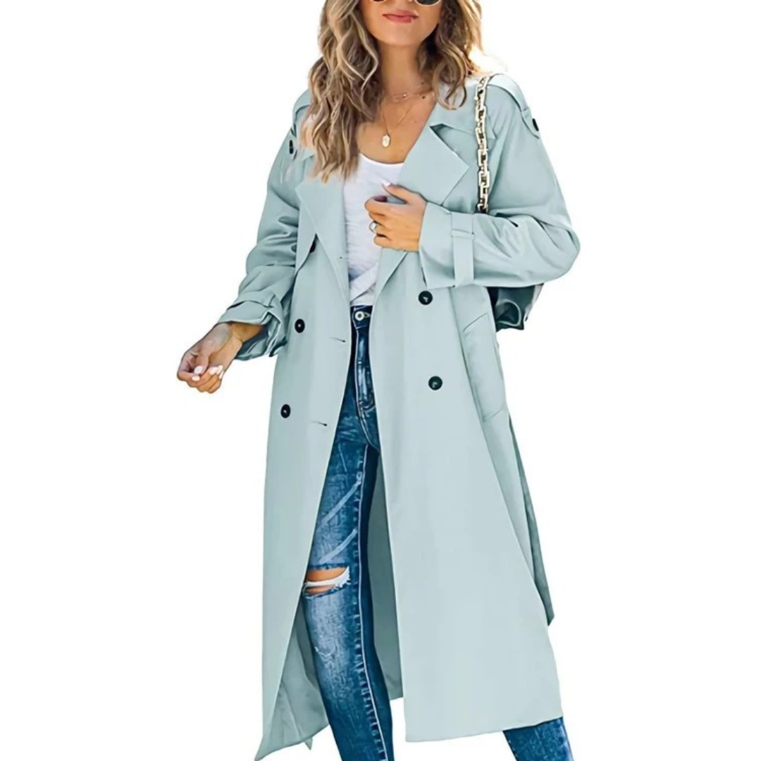 Trench-Coat Coupe Oversize pour Femme
