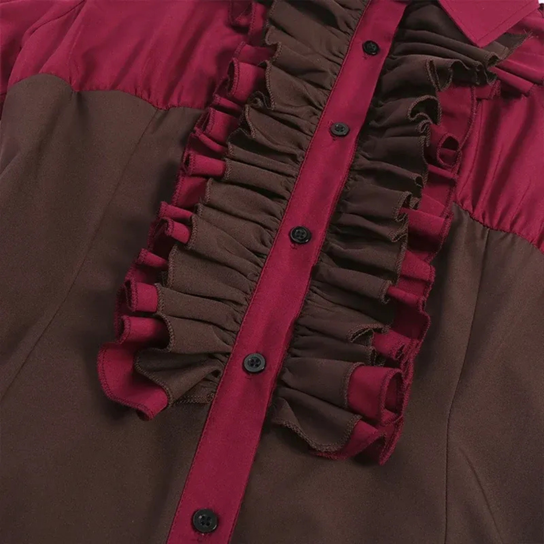 Dirndl à Volants pour Femme