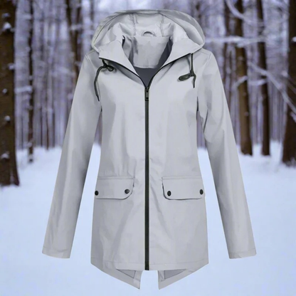 Imperméable à Capuche pour Femme