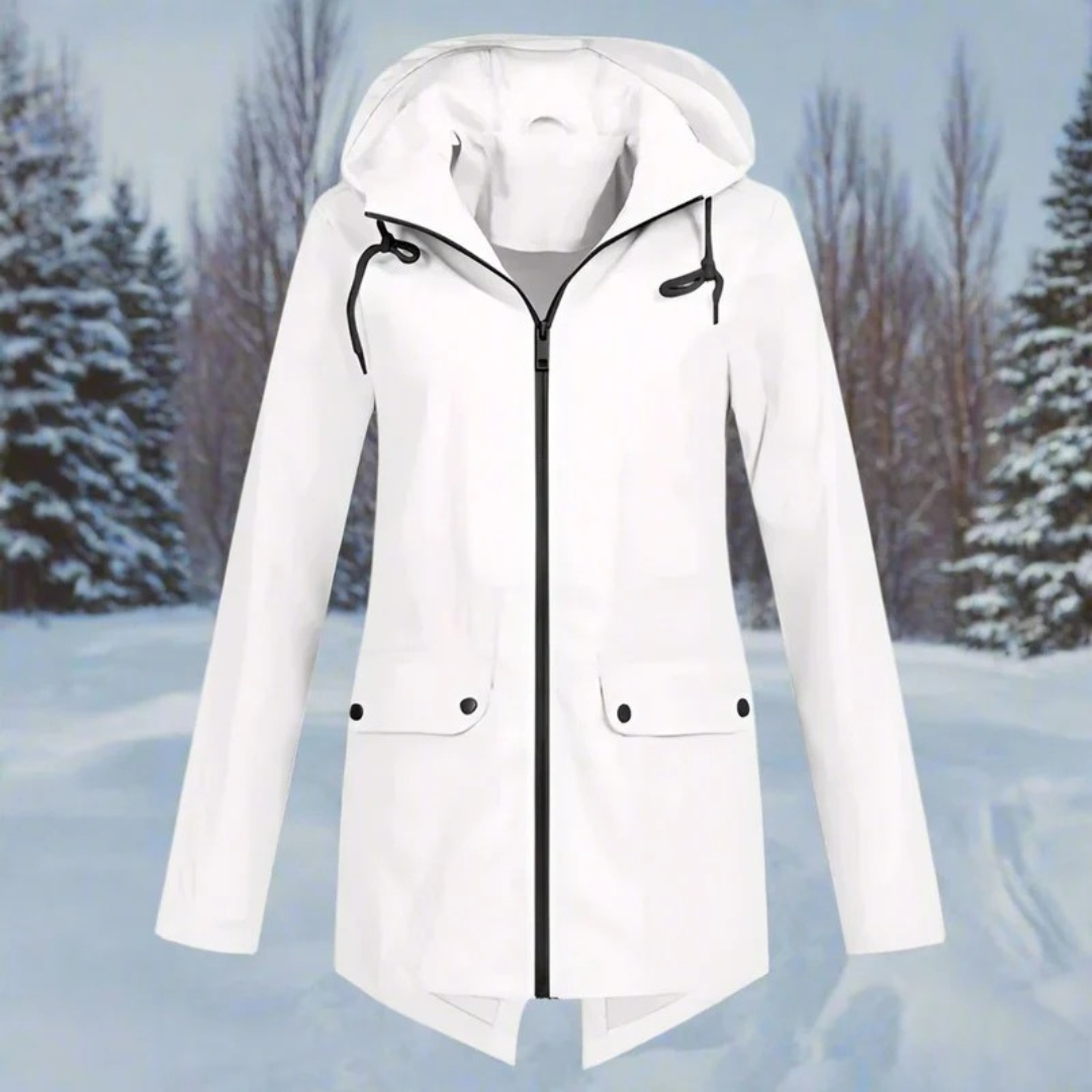 Imperméable à Capuche pour Femme