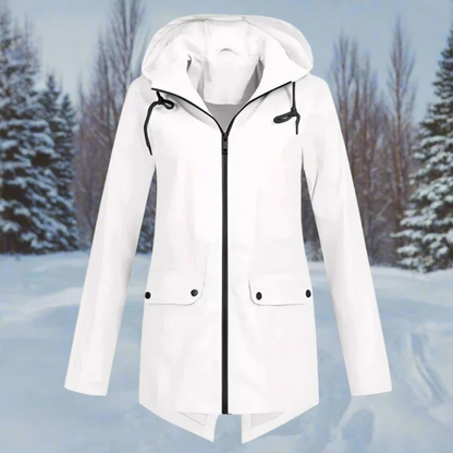 Imperméable à Capuche pour Femme