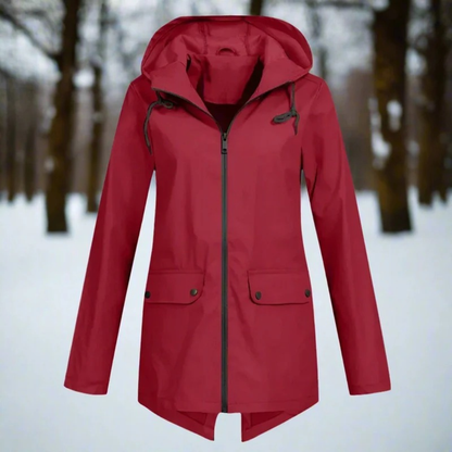Imperméable à Capuche pour Femme