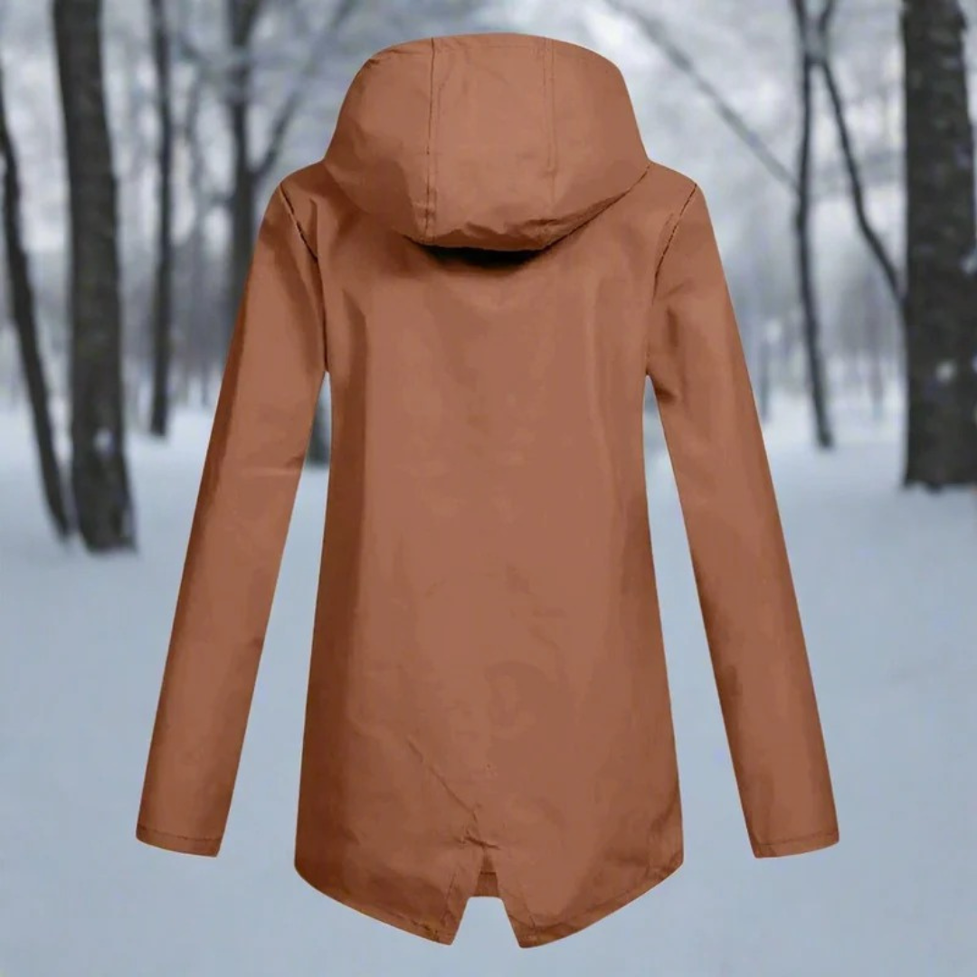 Imperméable à Capuche pour Femme