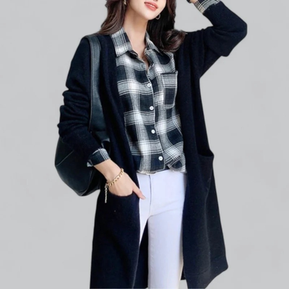 Cardigan Long pour Femme