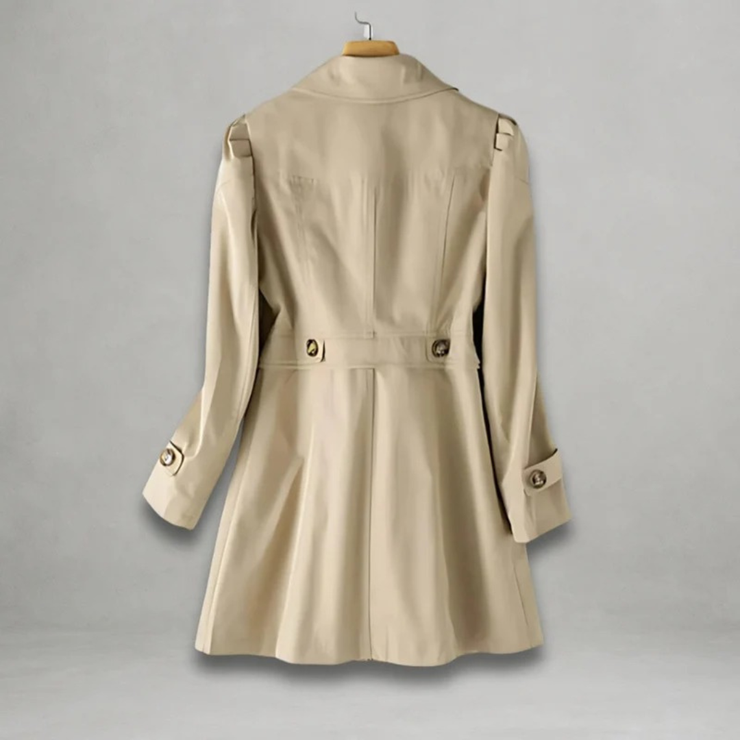 Trench-Coat Boutonné pour Femme