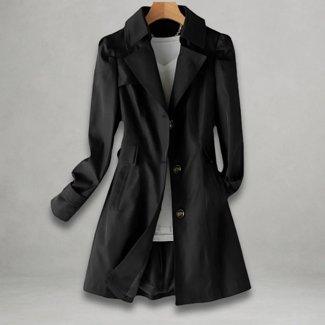 Trench-Coat Boutonné pour Femme