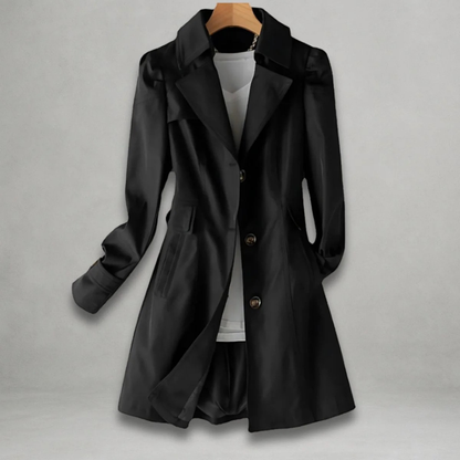 Trench-Coat Boutonné pour Femme