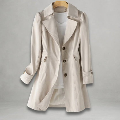 Trench-Coat Boutonné pour Femme