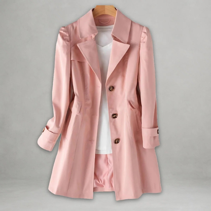 Trench-Coat Boutonné pour Femme