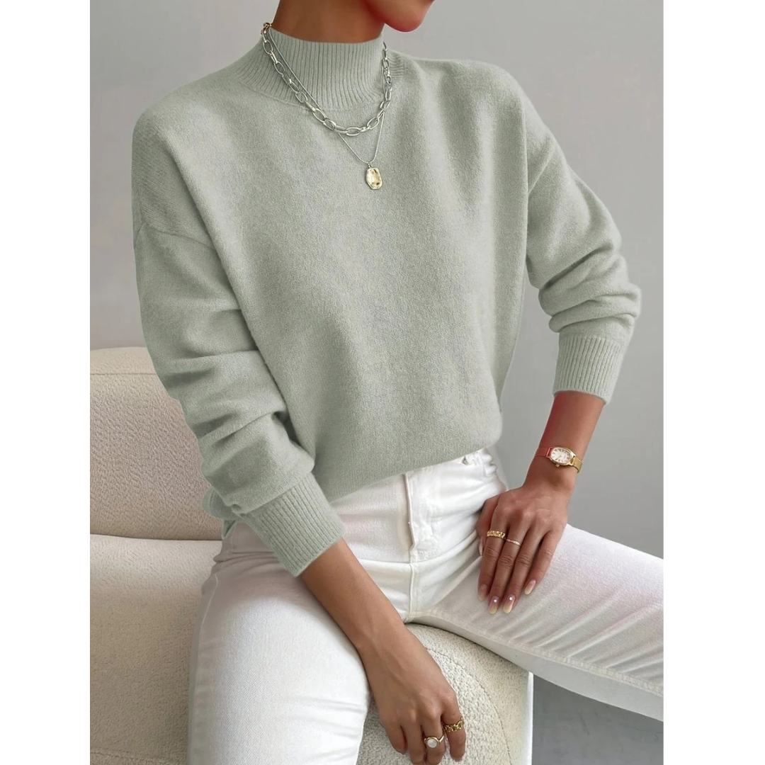 Pull à Col Roulé pour Femme