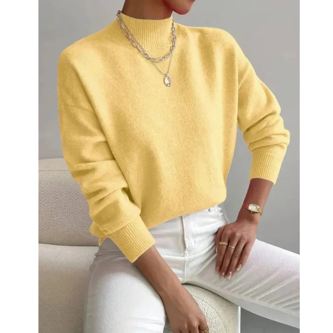 Pull à Col Roulé pour Femme