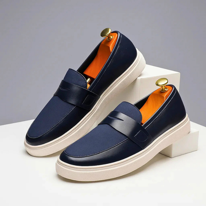 Mocassins Élégants à Semelle Contrastée pour Homme