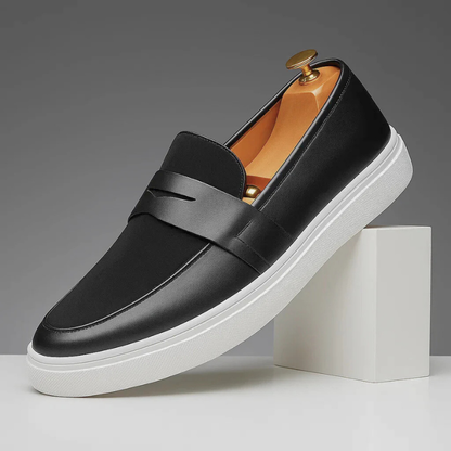 Mocassins Élégants à Semelle Contrastée pour Homme