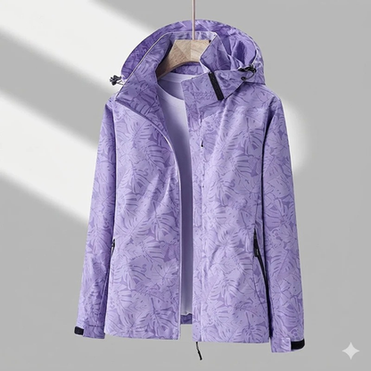 Imperméable à Capuche Long pour Femme