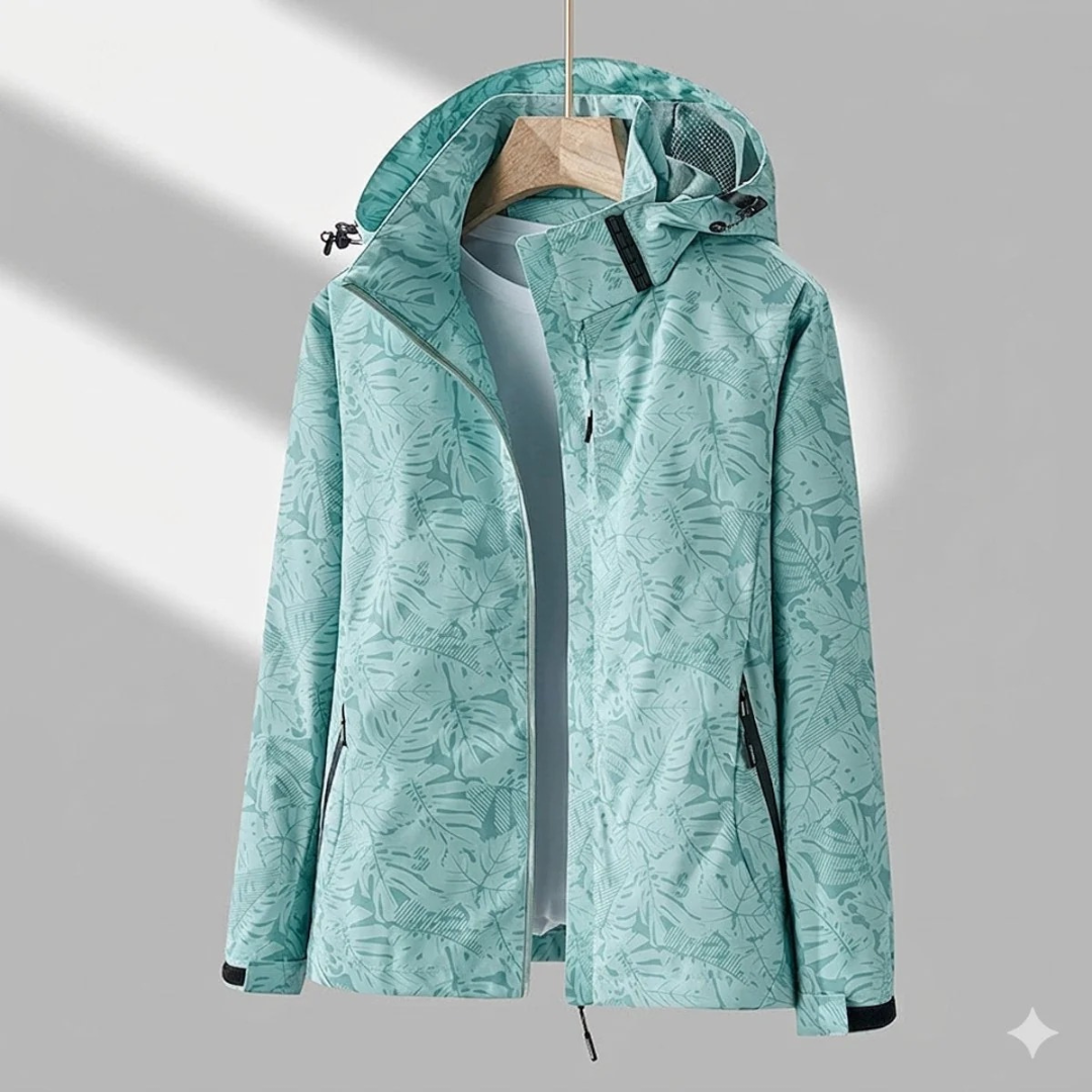 Imperméable à Capuche Long pour Femme