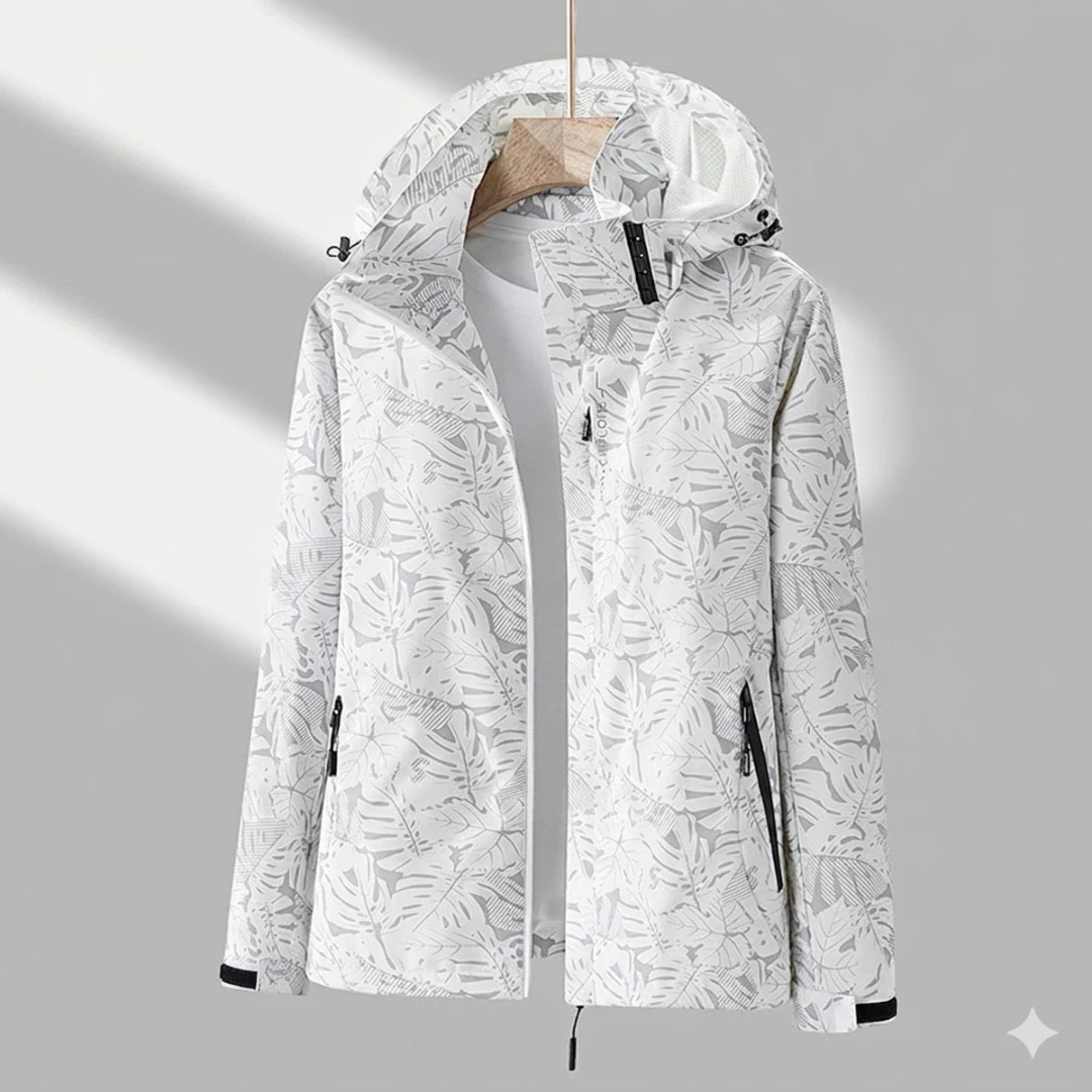 Imperméable à Capuche Long pour Femme