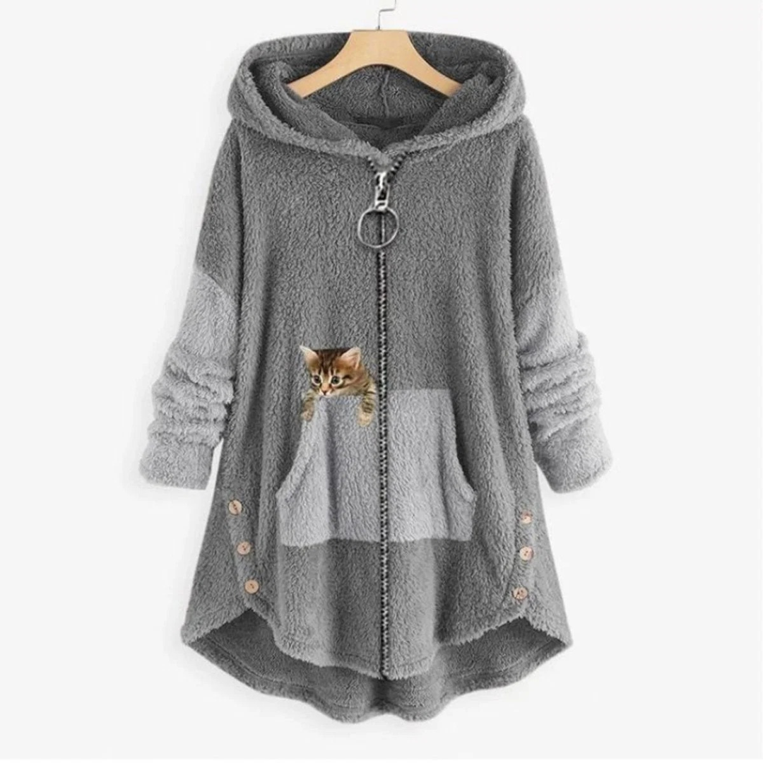 Sweat à Capuche Long pour Femme