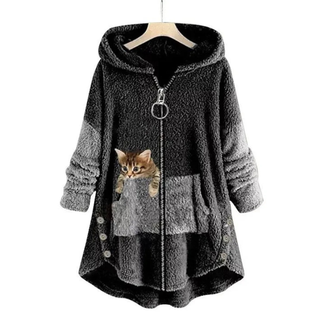 Sweat à Capuche Long pour Femme