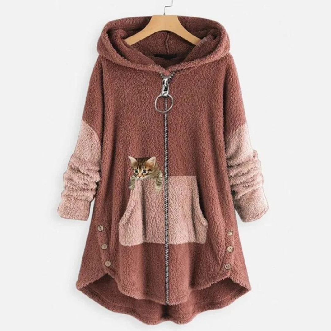 Sweat à Capuche Long pour Femme