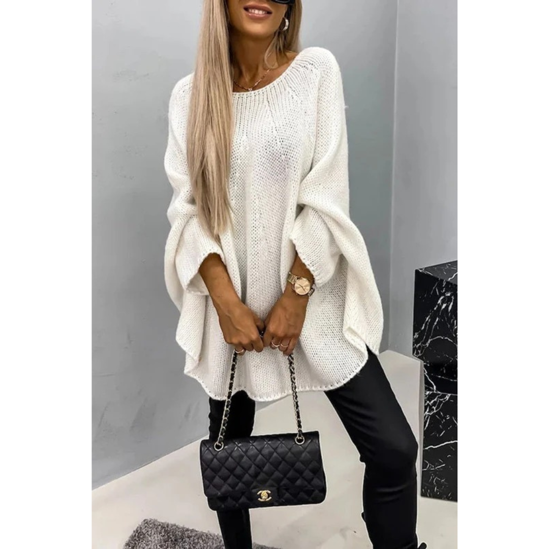 Pull en Maille Coupe Oversize pour Femme