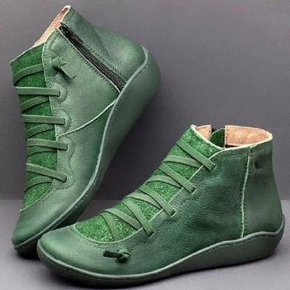 Bottines à Fermeture Éclair pour Femme