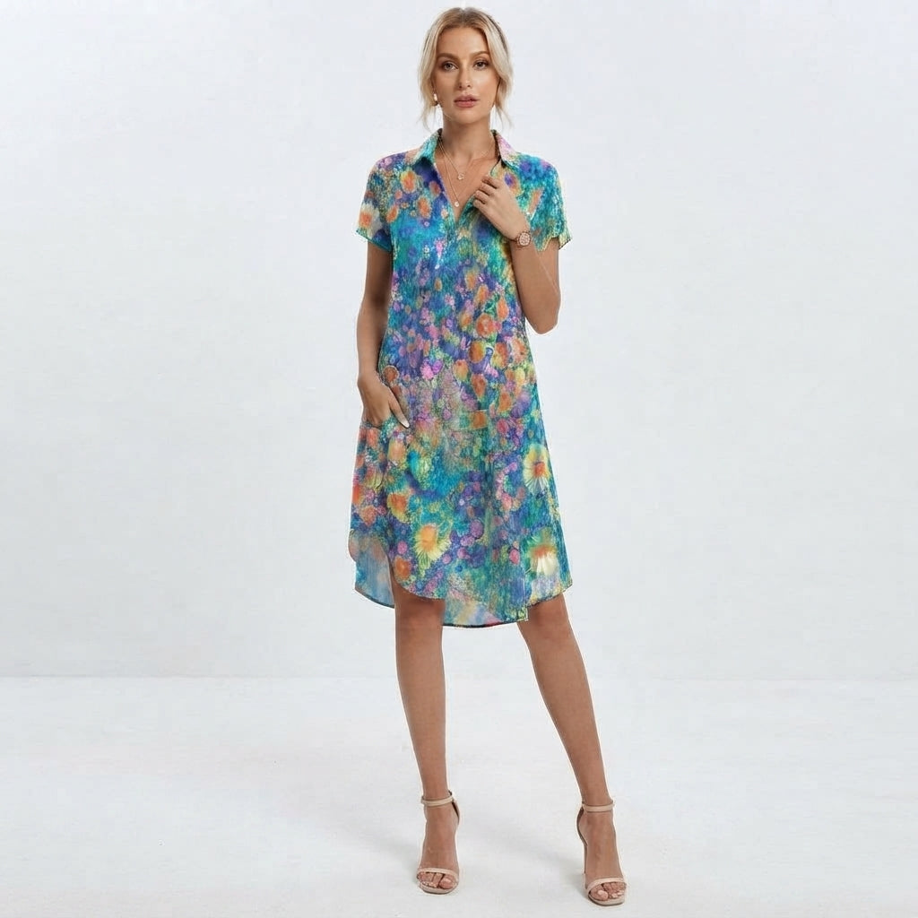 Robe d'Été Bohème et Fluide pour Femme