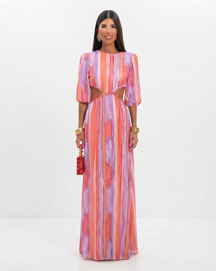 Robe Élégante au Toucher Soyeux pour Femme
