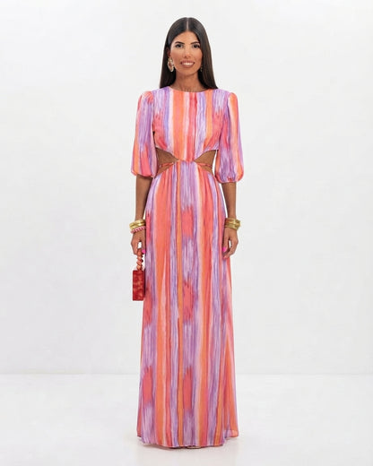 Robe Élégante au Toucher Soyeux pour Femme