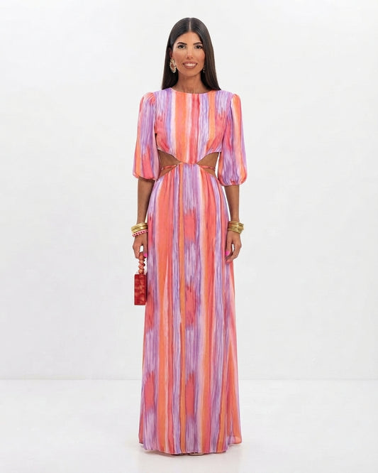 Robe Élégante au Toucher Soyeux pour Femme