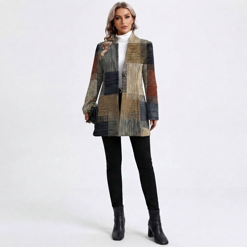 Blazer Cintré Élégant et Polyvalent pour Femme