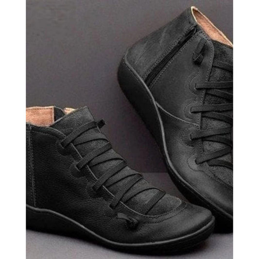 Bottines à Fermeture Éclair pour Femme